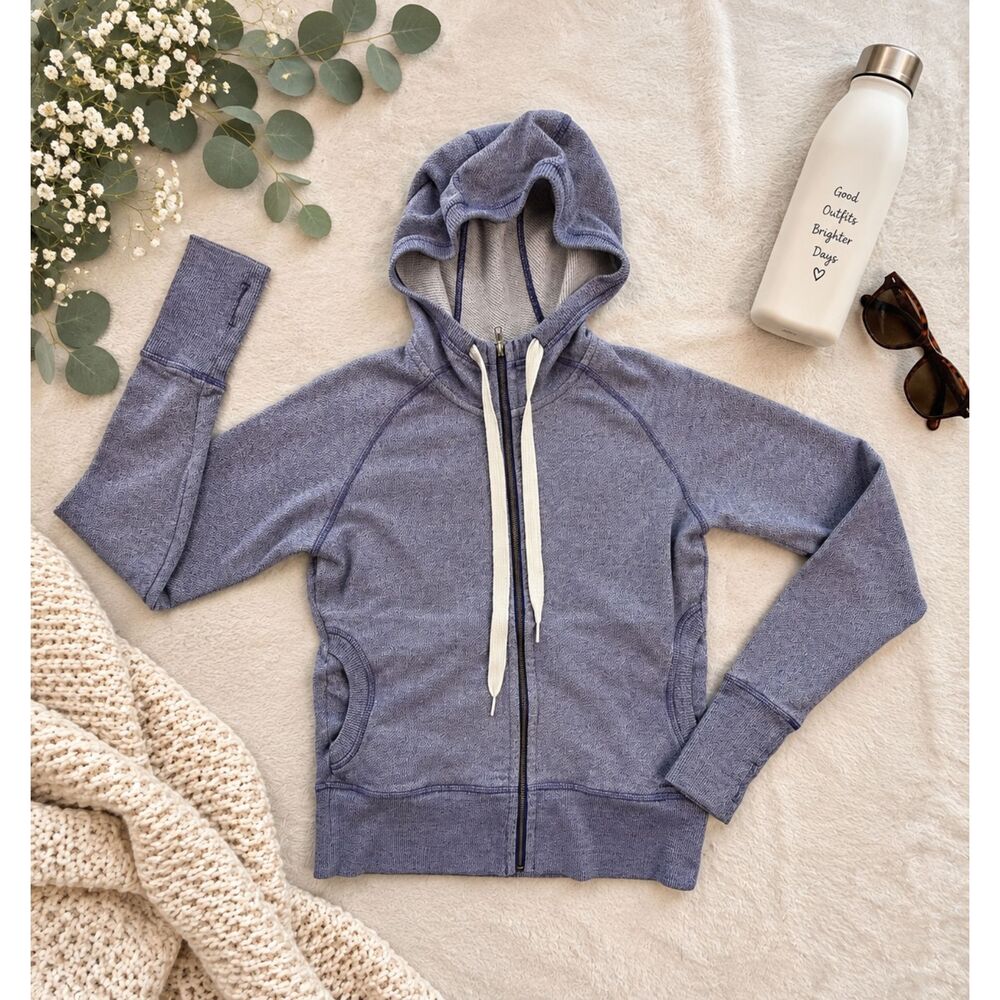 Patagonia Women's Full Zip Hooded Jacket Purple Heather Size M